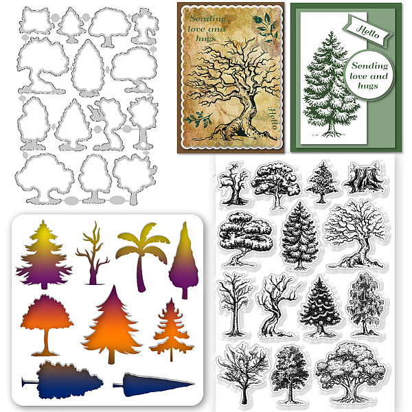 PandaHall Globleland 1Pc Carbon Steel Cutting Dies Stencils, with 1 Sheet PVC Plastic Stamps and 1Pc PET Hollow Out Drawing Painting...
PandaHall Globleland 1Pc Carbon Steel Cutting Dies Stencils, with 1 Sheet PVC Plastic Stamps and 1Pc PET Hollow Out Drawing Painting...