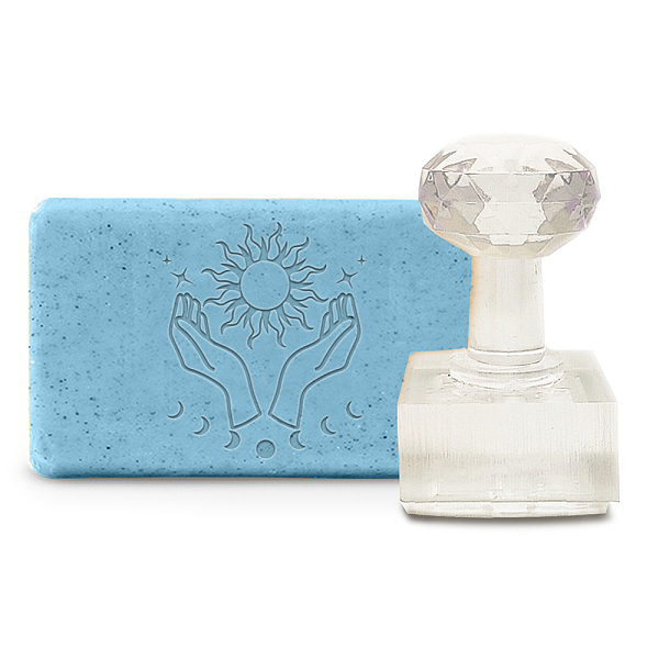 PandaHall CRASPIRE Handmade Soap Stamp Sun Hands Acrylic Soap Stamp with 1.57" Removable Handle Embossing Soap Stamps Soap Making for Cookie...
PandaHall CRASPIRE Handmade Soap Stamp Sun Hands Acrylic Soap Stamp with 1.57" Removable Handle Embossing Soap Stamps Soap Making for Cookie...