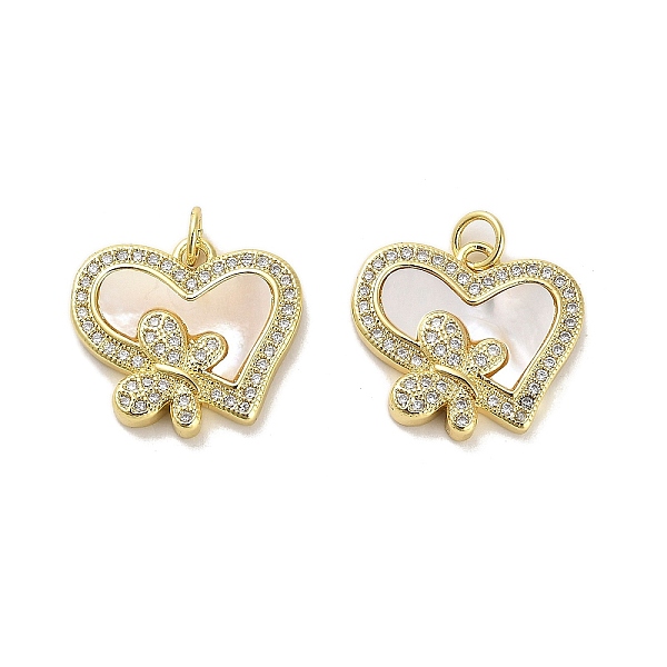 PandaHall Brass Micro Pave Clear Cubic Zirconia Pendants, with Shell, Jump Rings, Real 18K Gold Plated, Butterfly, 17x18.5x3mm, Hole: 3.5mm...
PandaHall Brass Micro Pave Clear Cubic Zirconia Pendants, with Shell, Jump Rings, Real 18K Gold Plated, Butterfly, 17x18.5x3mm, Hole: 3.5mm...