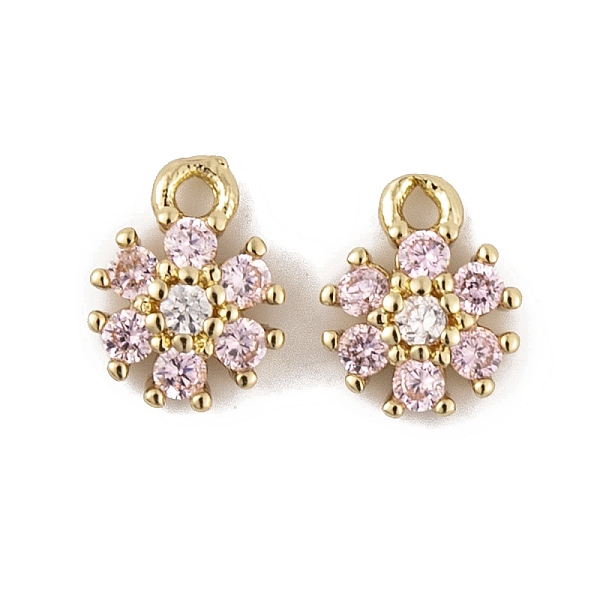 PandaHall Brass Micro Pave Cubic Zirconia Charms, Long-Lasting Plated, Flower, Real 14K Gold Plated, 6.5x5.5x3.5mm, Hole: 0.5mm Brass+Cubic...
PandaHall Brass Micro Pave Cubic Zirconia Charms, Long-Lasting Plated, Flower, Real 14K Gold Plated, 6.5x5.5x3.5mm, Hole: 0.5mm Brass+Cubic...