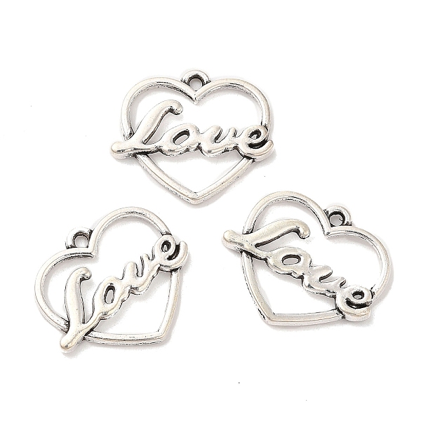PandaHall Tibetan Style Alloy Pendants, Heart, Antique Silver, 18.5x21x2mm, Hole: 1.6mm, about 847pcs/1000g Alloy Heart
PandaHall Tibetan Style Alloy Pendants, Heart, Antique Silver, 18.5x21x2mm, Hole: 1.6mm, about 847pcs/1000g Alloy Heart