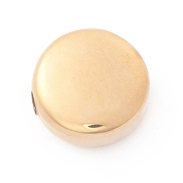 PandaHall Vacuum Plating 304 Stainless Steel Beads, Flat Round, Golden, 12x5mm, Hole: 2mm 304 Stainless Steel Flat Round
PandaHall Vacuum Plating 304 Stainless Steel Beads, Flat Round, Golden, 12x5mm, Hole: 2mm 304 Stainless Steel Flat Round