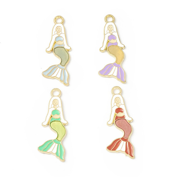 PandaHall Alloy Enamel Pendants, Mermaid Charm, Golden, Mixed Color, 31x12x1.3mm, Hole: 2.3mm Alloy+Enamel Others Multicolor
PandaHall Alloy Enamel Pendants, Mermaid Charm, Golden, Mixed Color, 31x12x1.3mm, Hole: 2.3mm Alloy+Enamel Others Multicolor