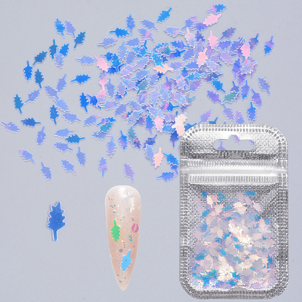 PandaHall Shining Nail Art Glitter, Manicure Sequins, DIY Sparkly Paillette Tips Nail, Leaf, Clear, 7x3x0.2mm, about 2g/bag Plastic Leaf...
PandaHall Shining Nail Art Glitter, Manicure Sequins, DIY Sparkly Paillette Tips Nail, Leaf, Clear, 7x3x0.2mm, about 2g/bag Plastic Leaf...