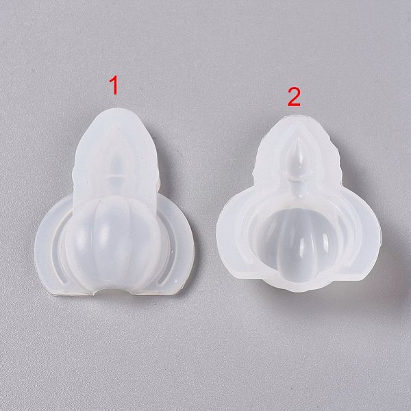 PandaHall Silicone Molds, Resin Casting Molds, For UV Resin, Epoxy Resin Jewelry Making, Pumpkin, White, 50x40x13.5mm, 49x40x16mm, Inner...
PandaHall Silicone Molds, Resin Casting Molds, For UV Resin, Epoxy Resin Jewelry Making, Pumpkin, White, 50x40x13.5mm, 49x40x16mm, Inner...