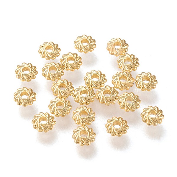 PandaHall Eco-Friendly Alloy Spacer Beads, Long-Lasting Plated, Cadmium Free & Nickel Free & Lead Free, Flower, Real 18K Gold Plated...
PandaHall Eco-Friendly Alloy Spacer Beads, Long-Lasting Plated, Cadmium Free & Nickel Free & Lead Free, Flower, Real 18K Gold Plated...