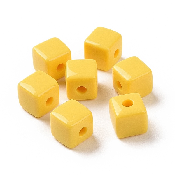PandaHall Opaque Acrylic Beads, Cube, Gold, 12.2x12.2x12.2mm, Hole: 3.7mm, about 288pcs/500g Acrylic Cube Gold
PandaHall Opaque Acrylic Beads, Cube, Gold, 12.2x12.2x12.2mm, Hole: 3.7mm, about 288pcs/500g Acrylic Cube Gold