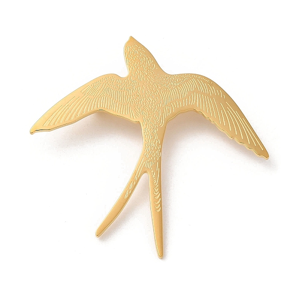 PandaHall 201 Stainless Steel Brooch for Backpack Clothes, Swallow, Bird, 49x49.5x1.3mm Stainless Steel Bird
PandaHall 201 Stainless Steel Brooch for Backpack Clothes, Swallow, Bird, 49x49.5x1.3mm Stainless Steel Bird