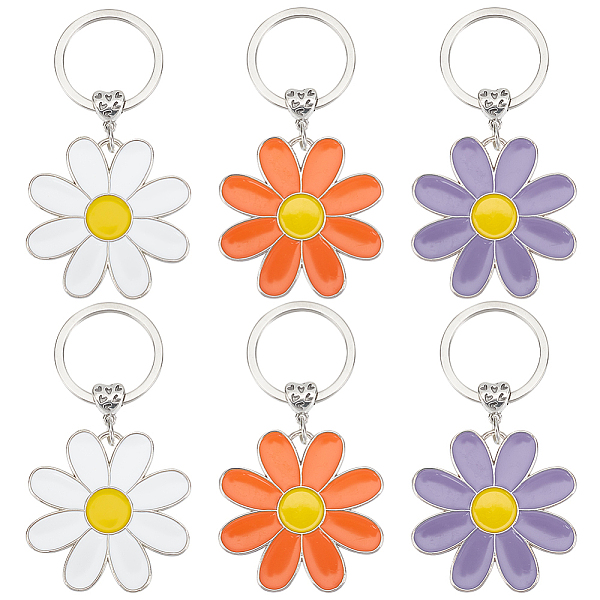 PandaHall HOBBIESAY 6Pcs 3 Colors Daisy Alloy Enamel Pendant Keychain, for Women Girl Car Key Bag Accessories, Mixed Color, 84.5mm..., Multicolor
PandaHall HOBBIESAY 6Pcs 3 Colors Daisy Alloy Enamel Pendant Keychain, for Women Girl Car Key Bag Accessories, Mixed Color, 84.5mm..., Multicolor