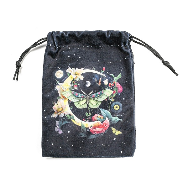 PandaHall Butterfly Print Velvet Storage Bags, Drawstring Pouches Tarot Card Packaging Bag, Rectangle, Light Green, 17.9x13cm Velvet...
PandaHall Butterfly Print Velvet Storage Bags, Drawstring Pouches Tarot Card Packaging Bag, Rectangle, Light Green, 17.9x13cm Velvet...