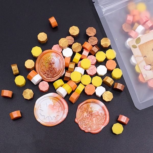 PandaHall Sealing Wax Particles, for Retro Seal Stamp, Octagon, Yellow, 9mm, about 100pcs/bag Wax Octagon Yellow
PandaHall Sealing Wax Particles, for Retro Seal Stamp, Octagon, Yellow, 9mm, about 100pcs/bag Wax Octagon Yellow