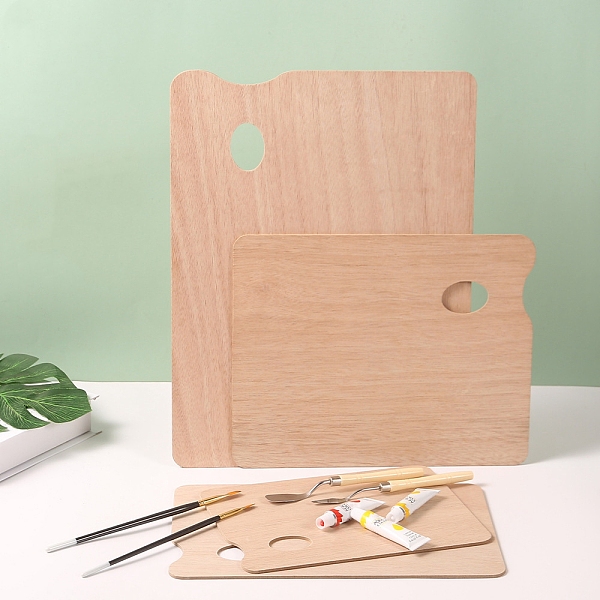 PandaHall Rectangular Unfinished Wood Watercolor Oil Palette, Paint Tray Thumb Holder, Beige, 24x18x0.3cm Wood Rectangle Yellow
PandaHall Rectangular Unfinished Wood Watercolor Oil Palette, Paint Tray Thumb Holder, Beige, 24x18x0.3cm Wood Rectangle Yellow