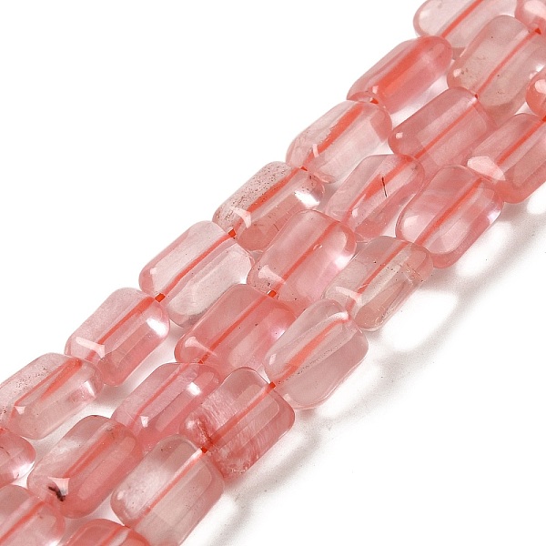 PandaHall Cherry Quartz Glasse Beads Strands, Rectangle, 8~9x6.5~7x4mm, Hole: 0.8mm, about 45pcs/strand, 15.16 inch(38.5cm) Cherry Quartz...
PandaHall Cherry Quartz Glasse Beads Strands, Rectangle, 8~9x6.5~7x4mm, Hole: 0.8mm, about 45pcs/strand, 15.16 inch(38.5cm) Cherry Quartz...
