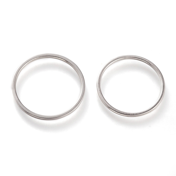 PandaHall 304 Stainless Steel Plain Band Rings, Stainless Steel Color, 1mm, US Size 7~7 3/4(17.3~17.9mm) 304 Stainless Steel
PandaHall 304 Stainless Steel Plain Band Rings, Stainless Steel Color, 1mm, US Size 7~7 3/4(17.3~17.9mm) 304 Stainless Steel