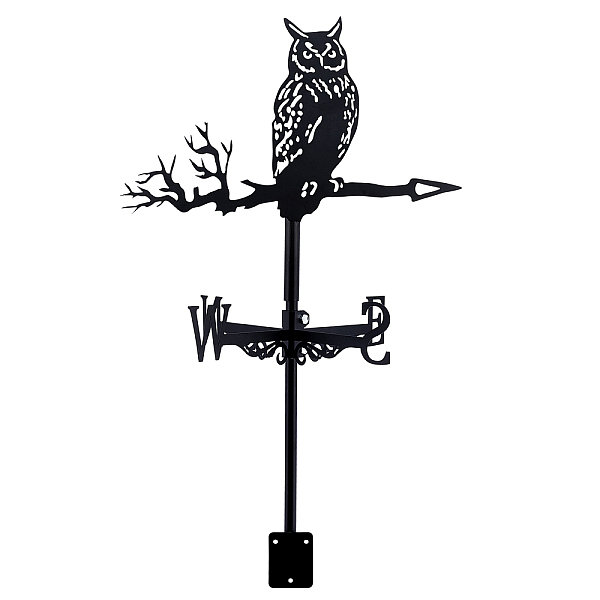 PandaHall Iron Display Decorations, for Outdoor Garden Decoration, Owl, Electrophoresis Black, 2.35~40.3x1~5.4x0.1~2.2cm, Hole: 7mm...
PandaHall Iron Display Decorations, for Outdoor Garden Decoration, Owl, Electrophoresis Black, 2.35~40.3x1~5.4x0.1~2.2cm, Hole: 7mm...