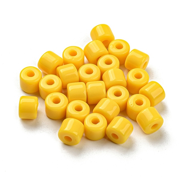 PandaHall Opaque Acrylic Beads, Column, Yellow, 6.5x5mm, Hole: 2mm, about 3000pcs/500g Acrylic Column Yellow
PandaHall Opaque Acrylic Beads, Column, Yellow, 6.5x5mm, Hole: 2mm, about 3000pcs/500g Acrylic Column Yellow