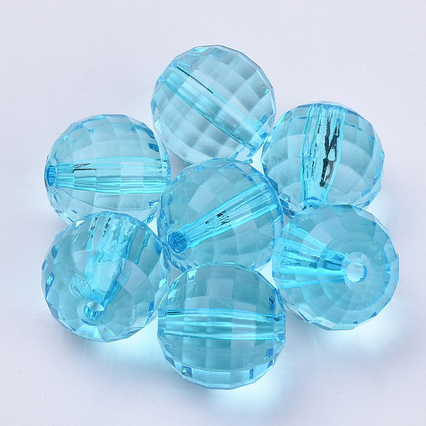 PandaHall Transparent Acrylic Beads, Faceted, Round, Deep Sky Blue, 8x8mm, Hole: 1.5mm, about 177pcs/50g Acrylic Round
PandaHall Transparent Acrylic Beads, Faceted, Round, Deep Sky Blue, 8x8mm, Hole: 1.5mm, about 177pcs/50g Acrylic Round