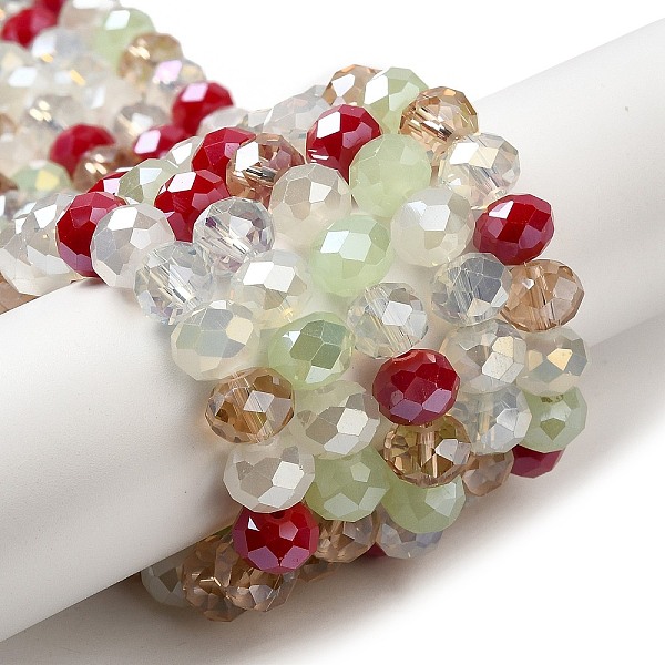 PandaHall Glass Beads Strands, Faceted, Rondelle, Dark Orange, 10x8mm, Hole: 1mm, about 63~65pcs/strand, 19.2~20 inch(48~50cm) Glass...
PandaHall Glass Beads Strands, Faceted, Rondelle, Dark Orange, 10x8mm, Hole: 1mm, about 63~65pcs/strand, 19.2~20 inch(48~50cm) Glass...