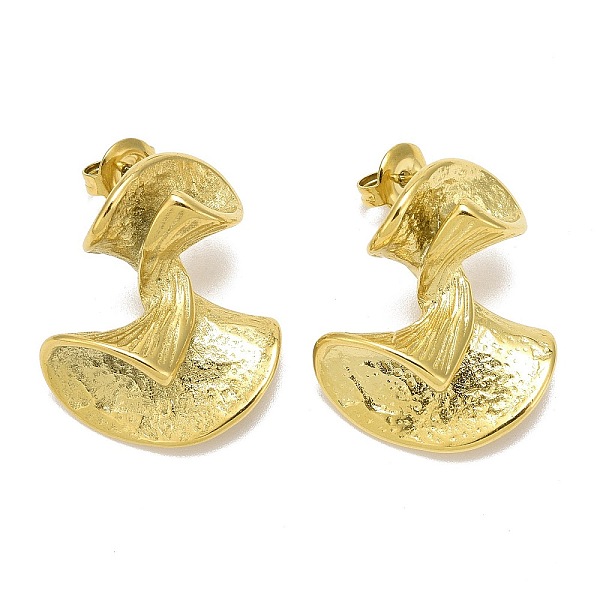 PandaHall Ion Plating(IP) 304 Stainless Steel Stud Earrings, Leaf, Real 14K Gold Plated, 24x20mm 304 Stainless Steel Leaf
PandaHall Ion Plating(IP) 304 Stainless Steel Stud Earrings, Leaf, Real 14K Gold Plated, 24x20mm 304 Stainless Steel Leaf