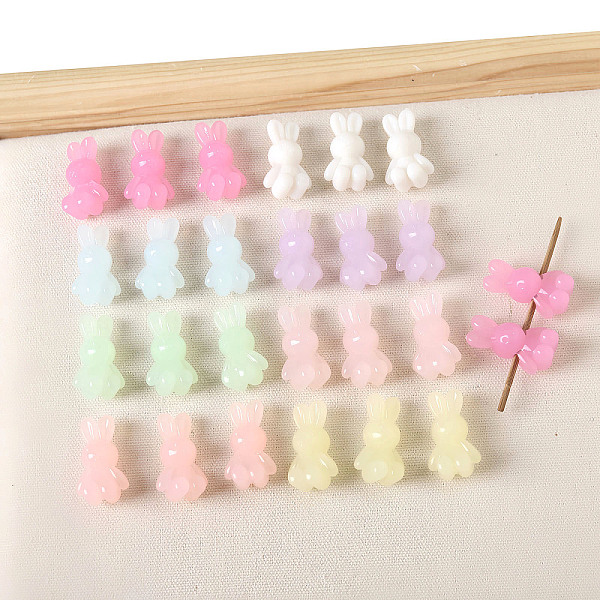 PandaHall Opaque Acrylic Beads, Rabbit, Mixed Color, 24.7x14.6x11.7mm, Hole: 3mm, 300pcs/500g Acrylic Rabbit Multicolor
PandaHall Opaque Acrylic Beads, Rabbit, Mixed Color, 24.7x14.6x11.7mm, Hole: 3mm, 300pcs/500g Acrylic Rabbit Multicolor