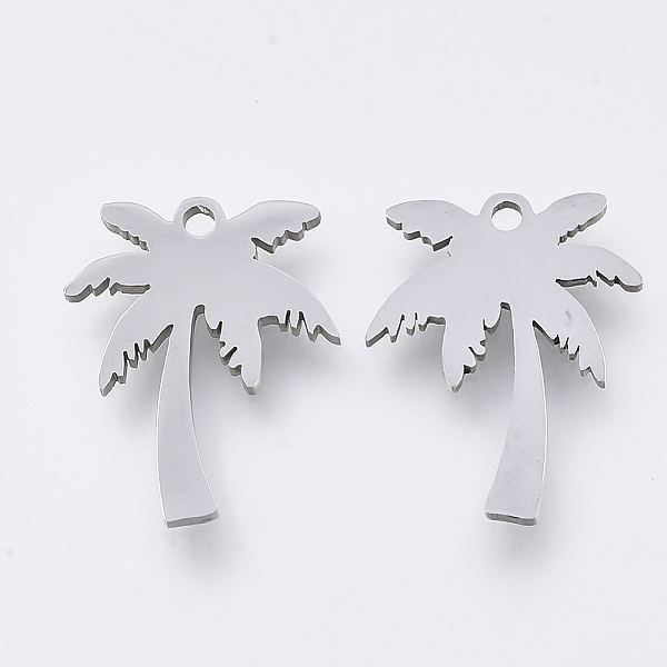 PandaHall 201 Stainless Steel Pendants, Laser Cut Pendants, Coconut Tree, Stainless Steel Color, 17x12.5x1mm, Hole: 1.2mm 201 Stainless...
PandaHall 201 Stainless Steel Pendants, Laser Cut Pendants, Coconut Tree, Stainless Steel Color, 17x12.5x1mm, Hole: 1.2mm 201 Stainless...
