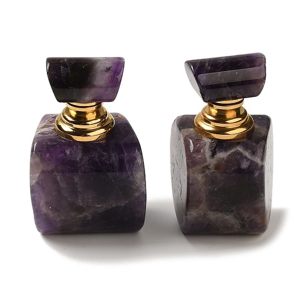 PandaHall Natural Amethyst Dropper Perfume Bottles, with Golden Tone 304 Stainless Steel Findings, SPA Aromatherapy Essemtial Oil Empty...
PandaHall Natural Amethyst Dropper Perfume Bottles, with Golden Tone 304 Stainless Steel Findings, SPA Aromatherapy Essemtial Oil Empty...