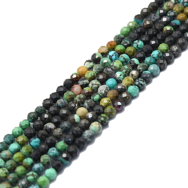 PandaHall Natural Chrysocolla Beads Strands, Faceted, Round, 3mm, Hole: 0.7mm, about 132pcs/strand, 15.16''~15.55''(38.5~39.5cm) Chrysocolla...
PandaHall Natural Chrysocolla Beads Strands, Faceted, Round, 3mm, Hole: 0.7mm, about 132pcs/strand, 15.16''~15.55''(38.5~39.5cm) Chrysocolla...