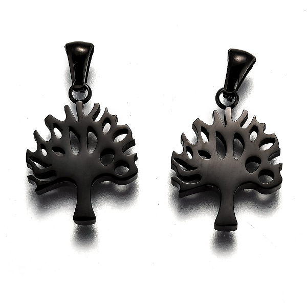 PandaHall 304 Stainless Steel Pendants, Manual Polishing, Tree of Life, Electrophoresis Black, 21.5x16x3mm, Hole: 6x2.5mm 304 Stainless...
PandaHall 304 Stainless Steel Pendants, Manual Polishing, Tree of Life, Electrophoresis Black, 21.5x16x3mm, Hole: 6x2.5mm 304 Stainless...