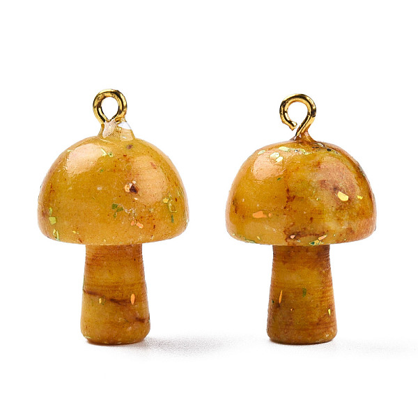 PandaHall Natural Quartz Pendants, with Light Gold Plated Alloy Loops and Natural Opal, Dyed & Heated, Mushroom, Gold, 26.5x16mm, Hole: 2mm...
PandaHall Natural Quartz Pendants, with Light Gold Plated Alloy Loops and Natural Opal, Dyed & Heated, Mushroom, Gold, 26.5x16mm, Hole: 2mm...