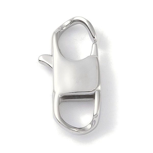 PandaHall 316 Surgical Stainless Steel Lobster Claw Clasp, Stainless Steel Color, 22x11x4mm, Hole: 5.5x6mm 316 Surgical Stainless Steel
PandaHall 316 Surgical Stainless Steel Lobster Claw Clasp, Stainless Steel Color, 22x11x4mm, Hole: 5.5x6mm 316 Surgical Stainless Steel