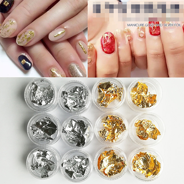 PandaHall Nail Art Stickers Decals, For Nail Tips Decorations, Mixed Color Tin Foil Others Multicolor
PandaHall Nail Art Stickers Decals, For Nail Tips Decorations, Mixed Color Tin Foil Others Multicolor