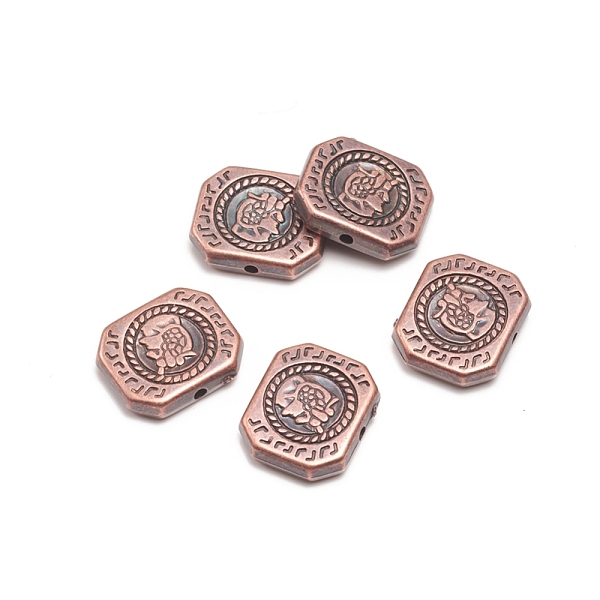 PandaHall CCB Plastic Beads, Rectangle, Red Copper, 15x18x4mm, Hole: 1.5mm Plastic Rectangle
PandaHall CCB Plastic Beads, Rectangle, Red Copper, 15x18x4mm, Hole: 1.5mm Plastic Rectangle