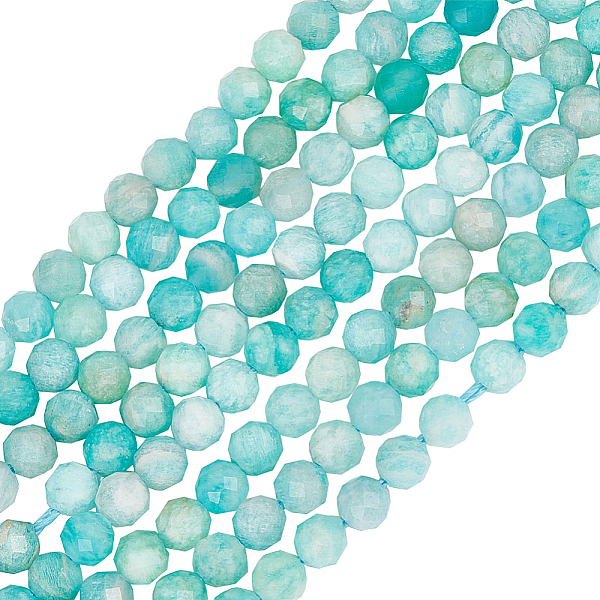 PandaHall Beebeecraft 2Strands Natural Amazonite Beads Strands, Faceted, Round, 3~3.5mm, Hole: 0.6mm, about 117~126pcs/strand...
PandaHall Beebeecraft 2Strands Natural Amazonite Beads Strands, Faceted, Round, 3~3.5mm, Hole: 0.6mm, about 117~126pcs/strand...