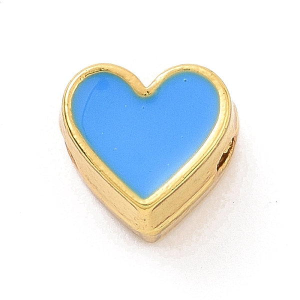 PandaHall Eco-friendly Rack Plating Brass Enamel Beads, Cadmium Free & Lead Free, Long-Lasting Plated, Real 18K Gold Plated, Heart, Deep Sky...
PandaHall Eco-friendly Rack Plating Brass Enamel Beads, Cadmium Free & Lead Free, Long-Lasting Plated, Real 18K Gold Plated, Heart, Deep Sky...
