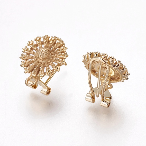 PandaHall Brass Stud Earring Findings, with Loop, Flower, Golden, 17.5x14.5x11mm, Hole: 1.8mm, Pin: 0.7mm Brass Flower
PandaHall Brass Stud Earring Findings, with Loop, Flower, Golden, 17.5x14.5x11mm, Hole: 1.8mm, Pin: 0.7mm Brass Flower