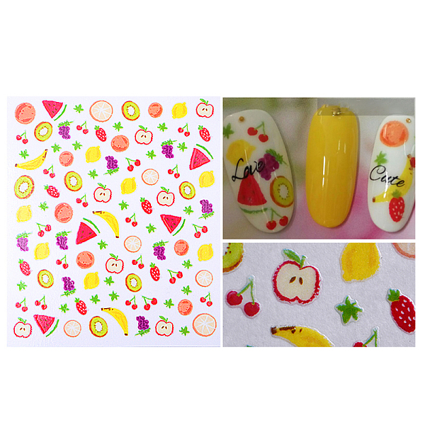 PandaHall Watermark Slider Gel Nail Art, 3D Flower/Fruit/Animal Nail Design Manicure Tips, for Women Girls Manicure Nail Art Decoration..., Multicolor
PandaHall Watermark Slider Gel Nail Art, 3D Flower/Fruit/Animal Nail Design Manicure Tips, for Women Girls Manicure Nail Art Decoration..., Multicolor