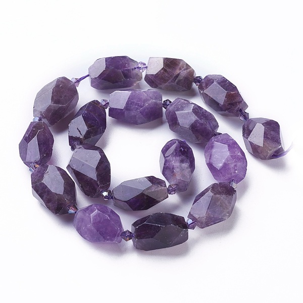PandaHall Natural Amethyst Beads Strands, Faceted, Polygon, Indigo, 19~22x12~18mm, Hole: 1.5mm, about 16~17pcs/strand, 15.15 inch~16.14 inch..., Purple
PandaHall Natural Amethyst Beads Strands, Faceted, Polygon, Indigo, 19~22x12~18mm, Hole: 1.5mm, about 16~17pcs/strand, 15.15 inch~16.14 inch..., Purple