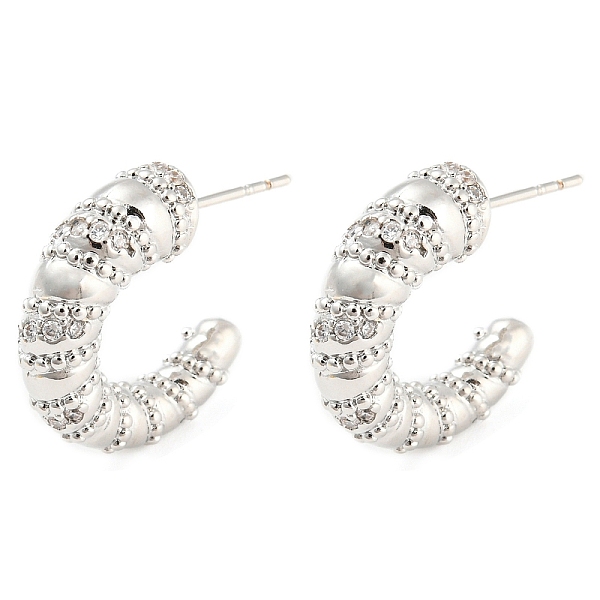 PandaHall Rack Plating Brass Cubic Zirconia Horn Stud Earrings, Long-Lasting Plated, Lead Free & Cadmium Free, Platinum, 20.5x19x6mm Cubic..., Clear
PandaHall Rack Plating Brass Cubic Zirconia Horn Stud Earrings, Long-Lasting Plated, Lead Free & Cadmium Free, Platinum, 20.5x19x6mm Cubic..., Clear