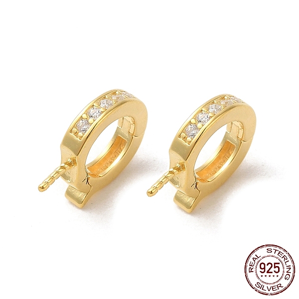 PandaHall 925 Sterling Silver Micro Pave Cubic Zirconia Cup Peg Bails, for Half Drilled Beads, Ring Shape, Real 18K Gold Plated, 11.5x9x2mm...
PandaHall 925 Sterling Silver Micro Pave Cubic Zirconia Cup Peg Bails, for Half Drilled Beads, Ring Shape, Real 18K Gold Plated, 11.5x9x2mm...