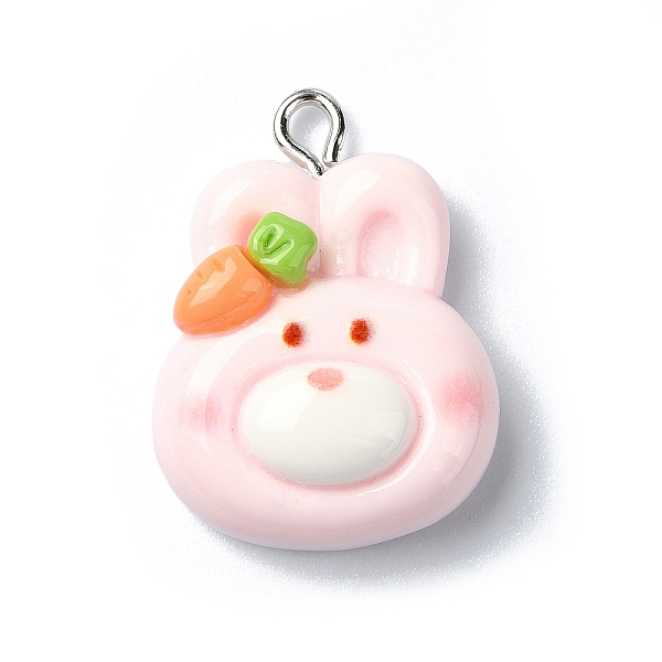 PandaHall Resin Pendants, with Iron Findings, Rabbit, 25.5x19x9mm, Hole: 2mm Iron+Resin Rabbit
PandaHall Resin Pendants, with Iron Findings, Rabbit, 25.5x19x9mm, Hole: 2mm Iron+Resin Rabbit