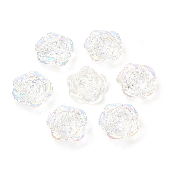 PandaHall Transparent Acrylic Beads, AB Color, Flower, Clear AB, 23.5x24x9mm, Hole: 1.7mm Acrylic Flower White
PandaHall Transparent Acrylic Beads, AB Color, Flower, Clear AB, 23.5x24x9mm, Hole: 1.7mm Acrylic Flower White