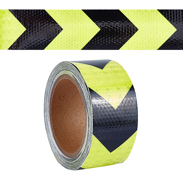 PandaHall GORGECRAFT 2" X 33ft Reflective Hazard Warning Tape Yellow Green/Black Arrow Reflector Safety Tape Outdoor High Visibility...
PandaHall GORGECRAFT 2" X 33ft Reflective Hazard Warning Tape Yellow Green/Black Arrow Reflector Safety Tape Outdoor High Visibility...