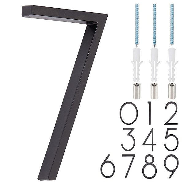 PandaHall Zinc Alloy Number Sign Labels, for Inventory Label, Room Number Sign, Num.7, 127x72x13mm, Hole: 3.5mm Alloy Number
PandaHall Zinc Alloy Number Sign Labels, for Inventory Label, Room Number Sign, Num.7, 127x72x13mm, Hole: 3.5mm Alloy Number