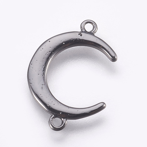 PandaHall Brass Links connectors, Lead Free & Cadmium Free, Moon, Gunmetal, 19x13x1mm, Hole: 1.2mm Brass Moon
PandaHall Brass Links connectors, Lead Free & Cadmium Free, Moon, Gunmetal, 19x13x1mm, Hole: 1.2mm Brass Moon