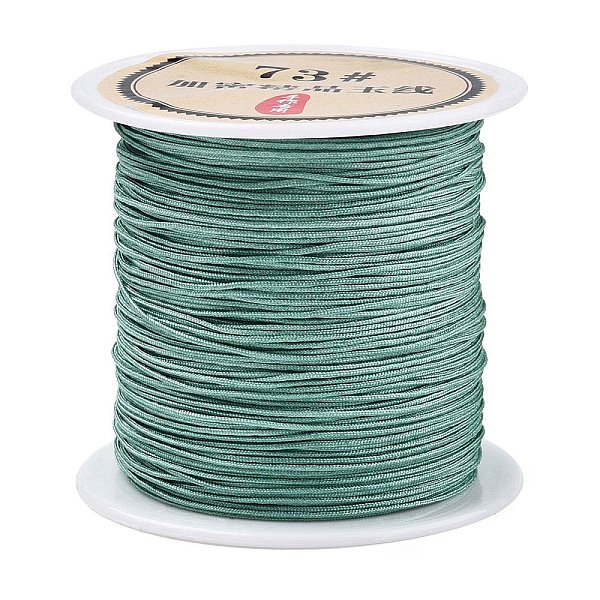 PandaHall 40 Yards Nylon Chinese Knot Cord, Nylon Jewelry Cord for Jewelry Making, Medium Aquamarine, 0.6mm Nylon
PandaHall 40 Yards Nylon Chinese Knot Cord, Nylon Jewelry Cord for Jewelry Making, Medium Aquamarine, 0.6mm Nylon