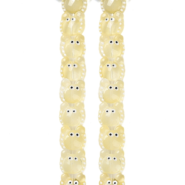 PandaHall Handmade Lampwork Beads Strands, with Enamel, Crab, Yellow, 12~13x13~14x6~7mm, Hole: 1mm, about 30pcs/strand, 13.39 inch(34cm)...
PandaHall Handmade Lampwork Beads Strands, with Enamel, Crab, Yellow, 12~13x13~14x6~7mm, Hole: 1mm, about 30pcs/strand, 13.39 inch(34cm)...