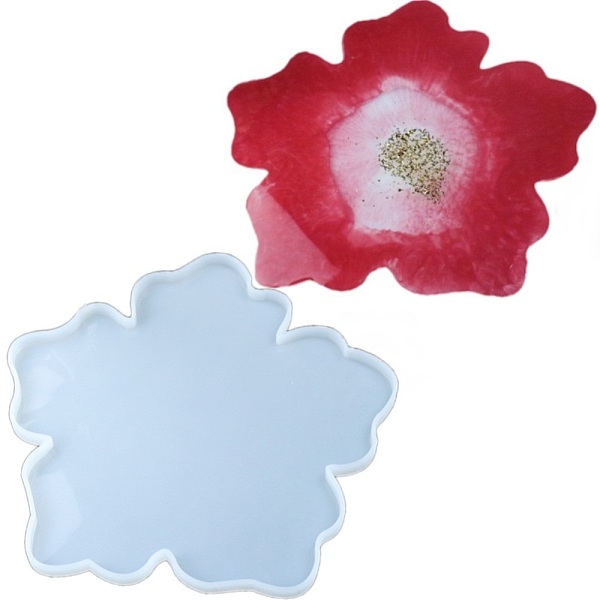 PandaHall DIY Flower Cup Pad Silicone Molds, for UV Resin, Epoxy Resin Jewelry Making, White, 104x103x13mm, Inner Size: 94x99mm Silicone...
PandaHall DIY Flower Cup Pad Silicone Molds, for UV Resin, Epoxy Resin Jewelry Making, White, 104x103x13mm, Inner Size: 94x99mm Silicone...