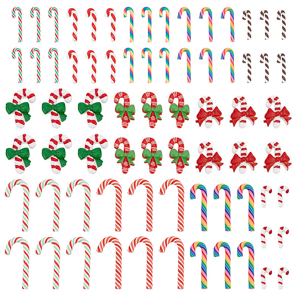 PandaHall AHADERMAKER 72Pcs 12 Styles Christmas Theme Opaque Resin Cabochons, Christmas Cane, Mixed Color, 19~49x8.5~26x2.5~6.5mm..., Multicolor
PandaHall AHADERMAKER 72Pcs 12 Styles Christmas Theme Opaque Resin Cabochons, Christmas Cane, Mixed Color, 19~49x8.5~26x2.5~6.5mm..., Multicolor