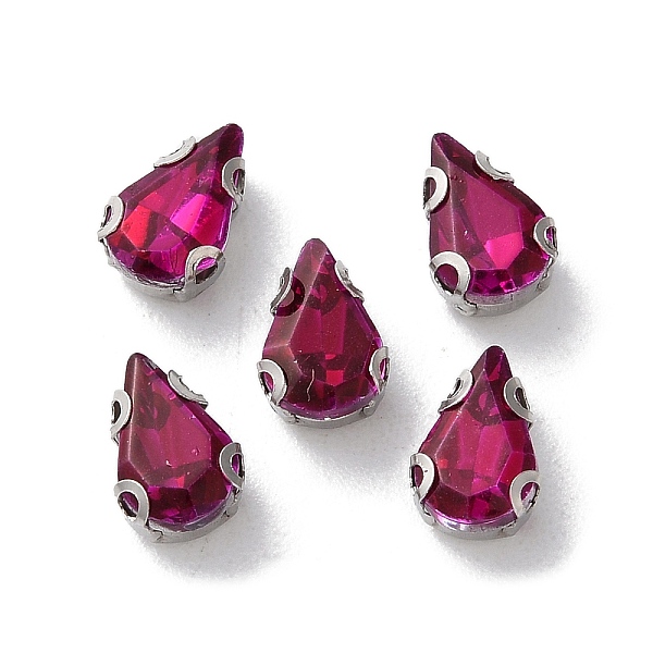 PandaHall Teardrop Sew on Rhinestone, Multi-strand Links, Glass Rhinestone, with Stainless Steel Prong Settings, Garments Accessories..., Purple
PandaHall Teardrop Sew on Rhinestone, Multi-strand Links, Glass Rhinestone, with Stainless Steel Prong Settings, Garments Accessories..., Purple