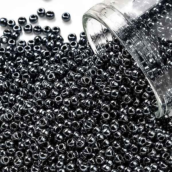 PandaHall TOHO Round Seed Beads, Japanese Seed Beads, (81) Metallic Hematite, 11/0, 2.2mm, Hole: 0.8mm, about 50000pcs/pound Glass Blue
PandaHall TOHO Round Seed Beads, Japanese Seed Beads, (81) Metallic Hematite, 11/0, 2.2mm, Hole: 0.8mm, about 50000pcs/pound Glass Blue